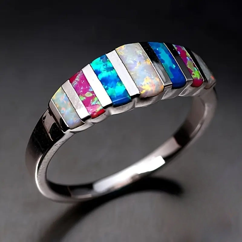 Romantic Silver Ring for Special Moments