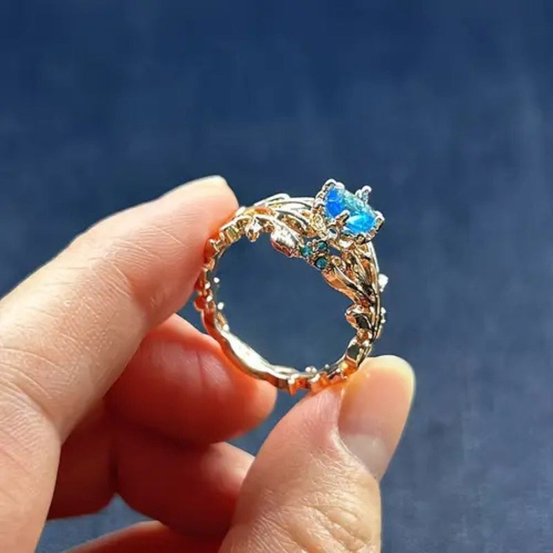 Romantic Gold Ring for Special Moments