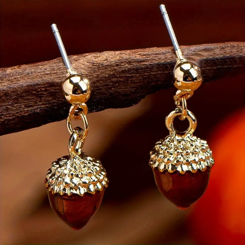 Vintage Handmade Gold Earring