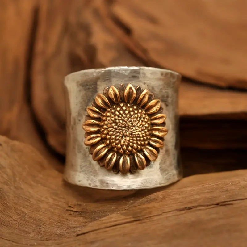 Delicate Artisan Silver Ring