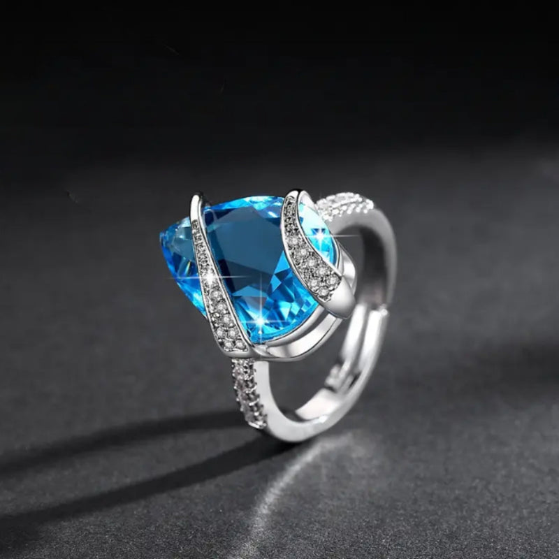 Romantic Silver Ring for Special Moments