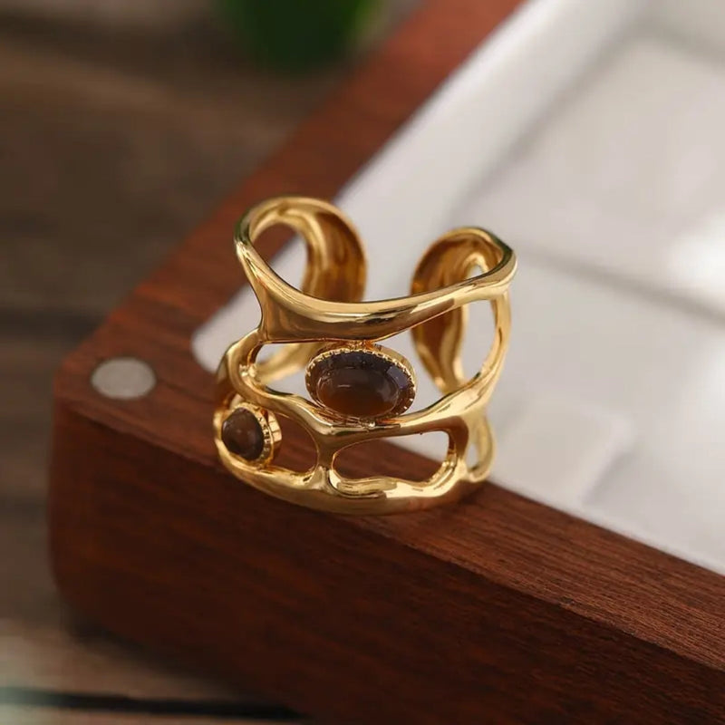 Vintage Handmade Gold Ring