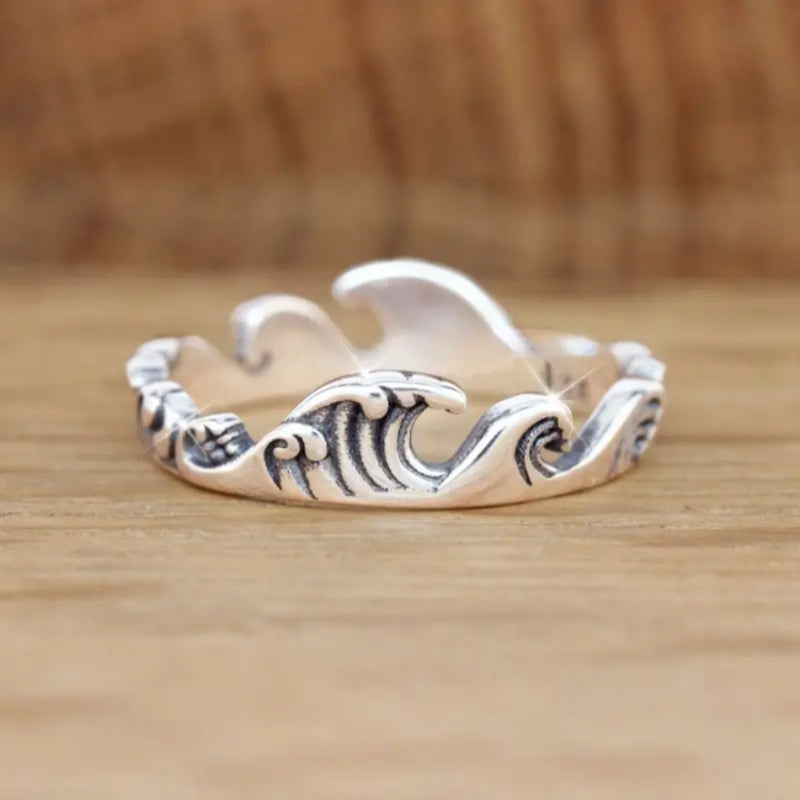 Delicate Artisan Silver Ring