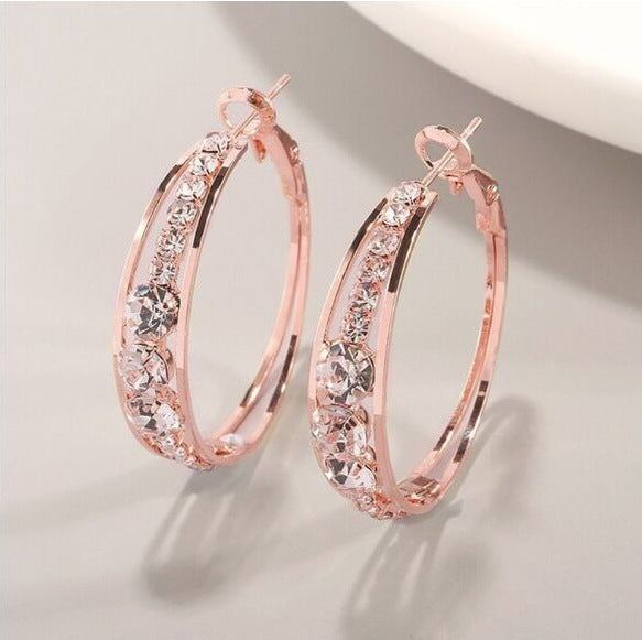 Delicate Artisan Gold Earring