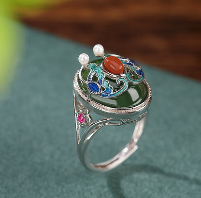 Delicate Artisan Gold Ring