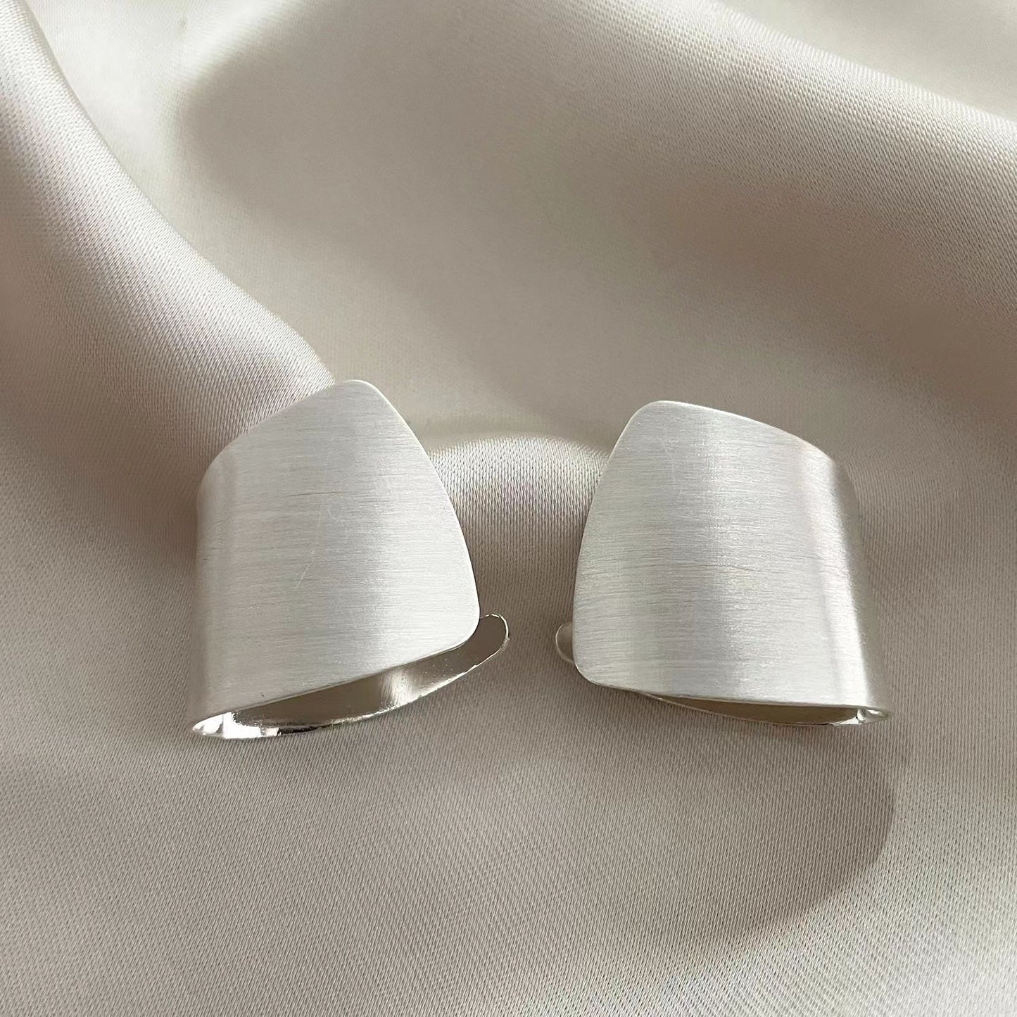 Delicate Artisan Silver Earring