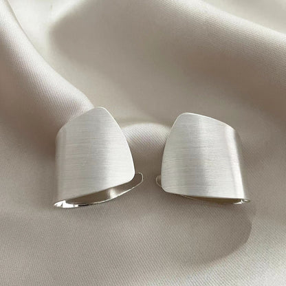 Delicate Artisan Silver Earring
