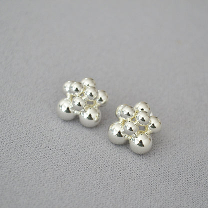 Vintage Handmade Gold Earring