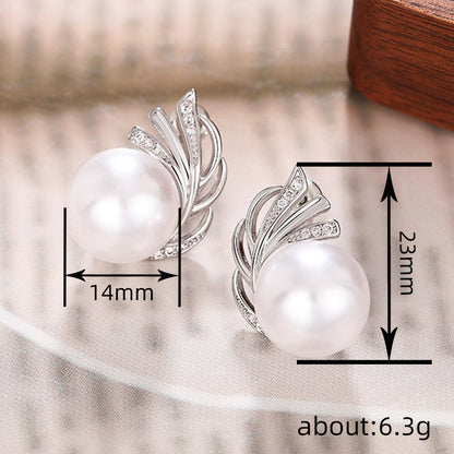 Romantic Pearl Earring for Special Moments