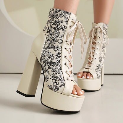Chic Orthopedic Boots with Unique Design