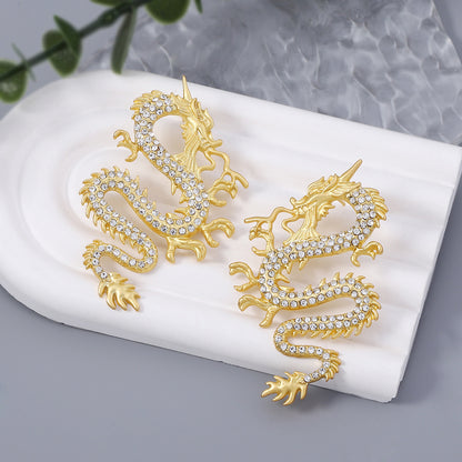 Delicate Artisan Gold Earring