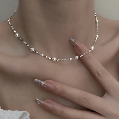Romantic Pearl Necklace for Special Moments
