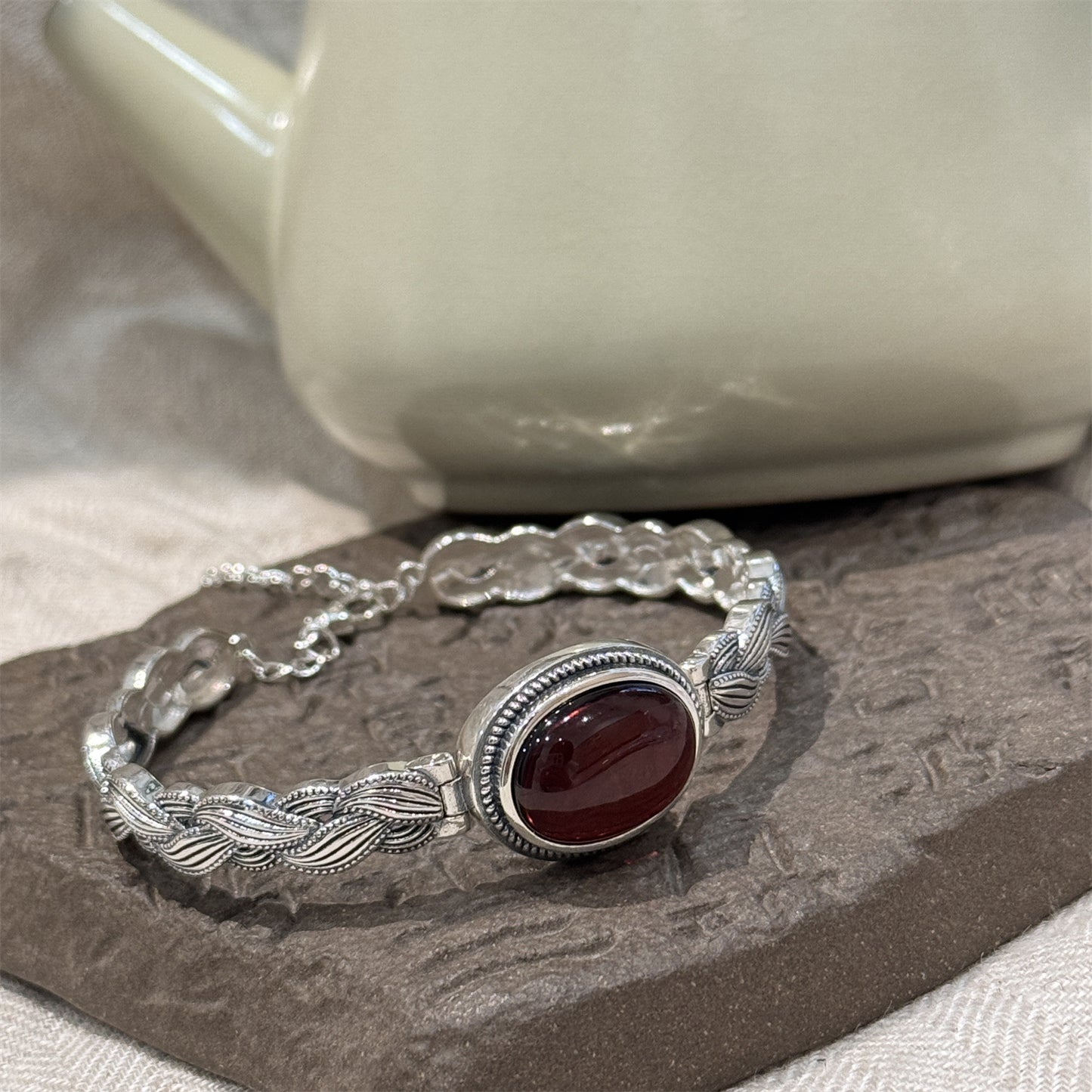 Beautiful Silver Bracelet with Unique Style