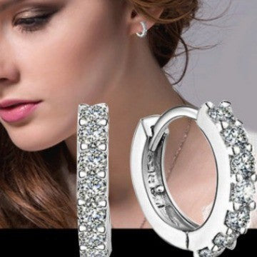Vintage Handmade Silver Earring