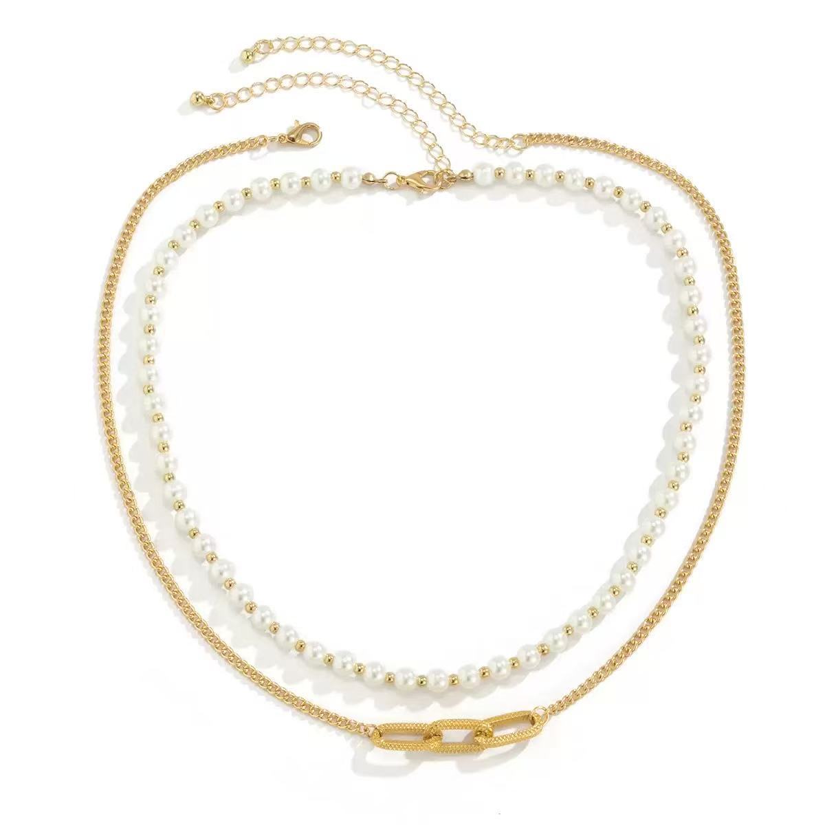 Delicate Artisan Pearl Necklace
