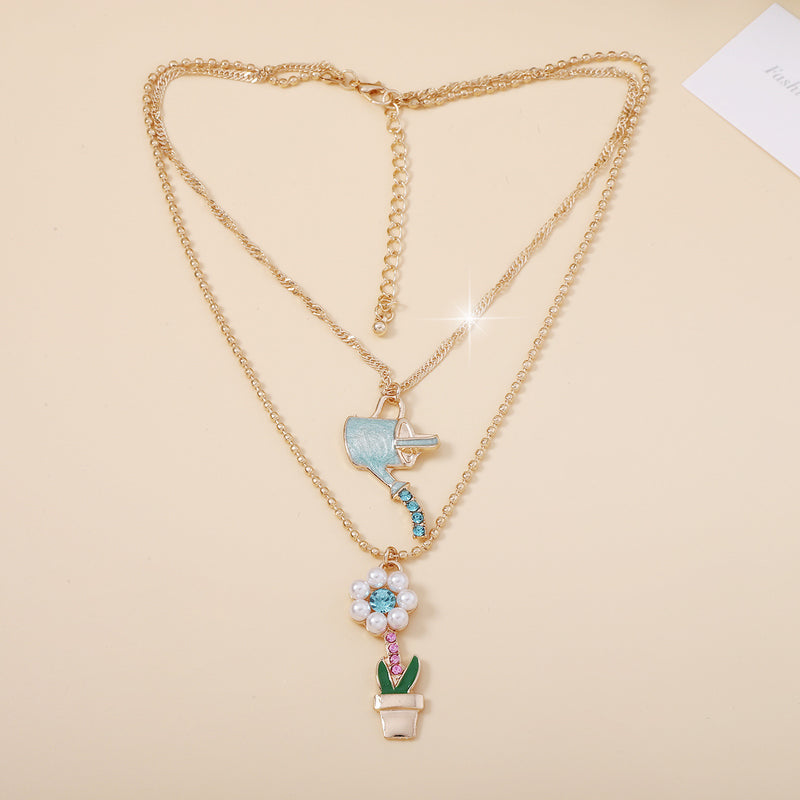 Vintage Handmade Pearl Necklace
