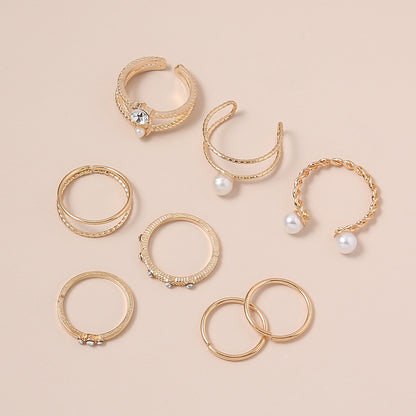 Beautiful Gold Set with Unique Style