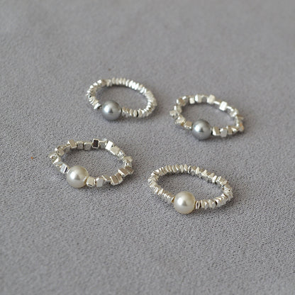 Beautiful Silver Ring with Unique Style