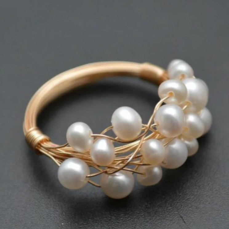 Elegant Pearl Ring for Every Occasion
