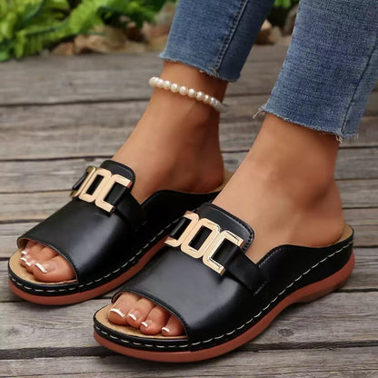 Classic Orthopedic Sandals with Timeless Style