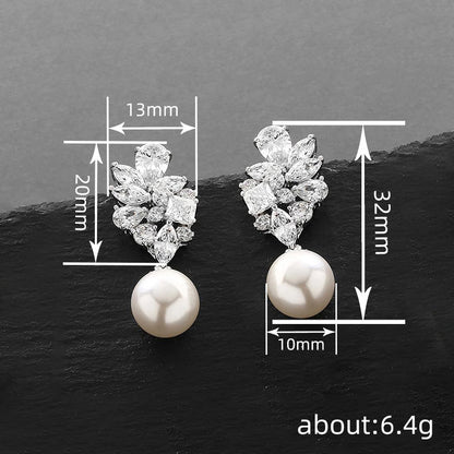Beautiful Pearl Earring with Unique Style