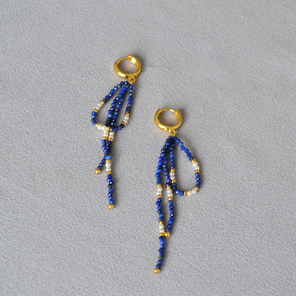 Delicate Artisan Pearl Earring