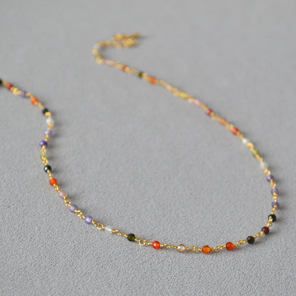 Delicate Artisan Gold Necklace