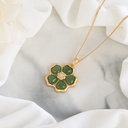 Vintage Handmade Gold Necklace