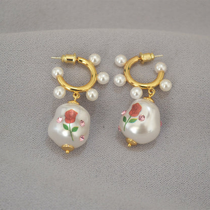 Vintage Handmade Pearl Earring