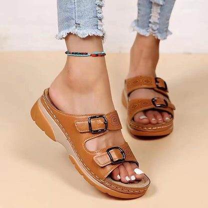 Vintage Inspired Orthopedic Sandals