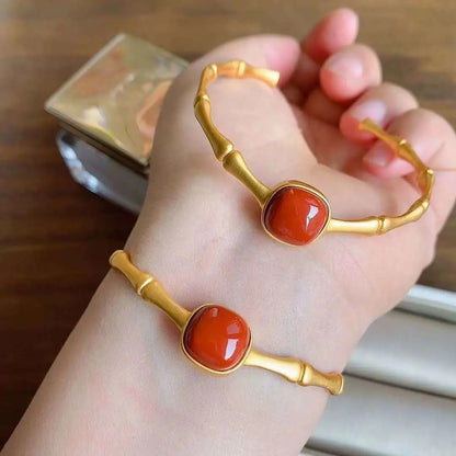 Delicate Artisan Gold Bracelet