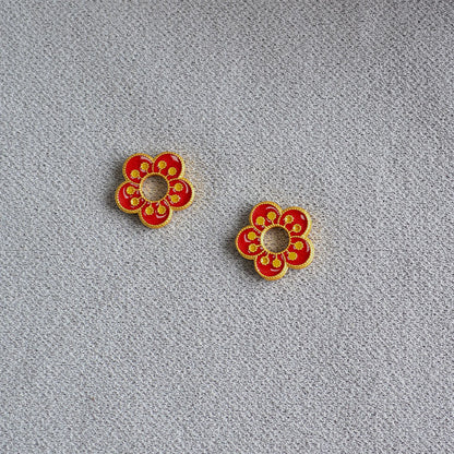 Beautiful Gold Earring with Unique Style