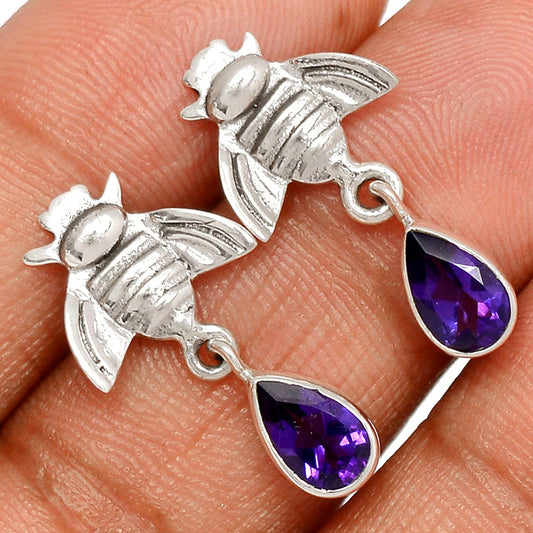 Vintage Handmade Silver Earring
