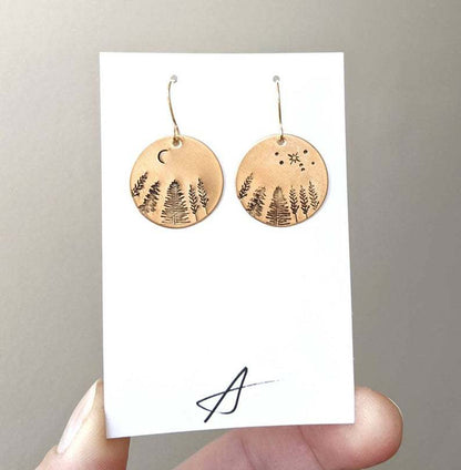 Romantic Gold Earring for Special Moments