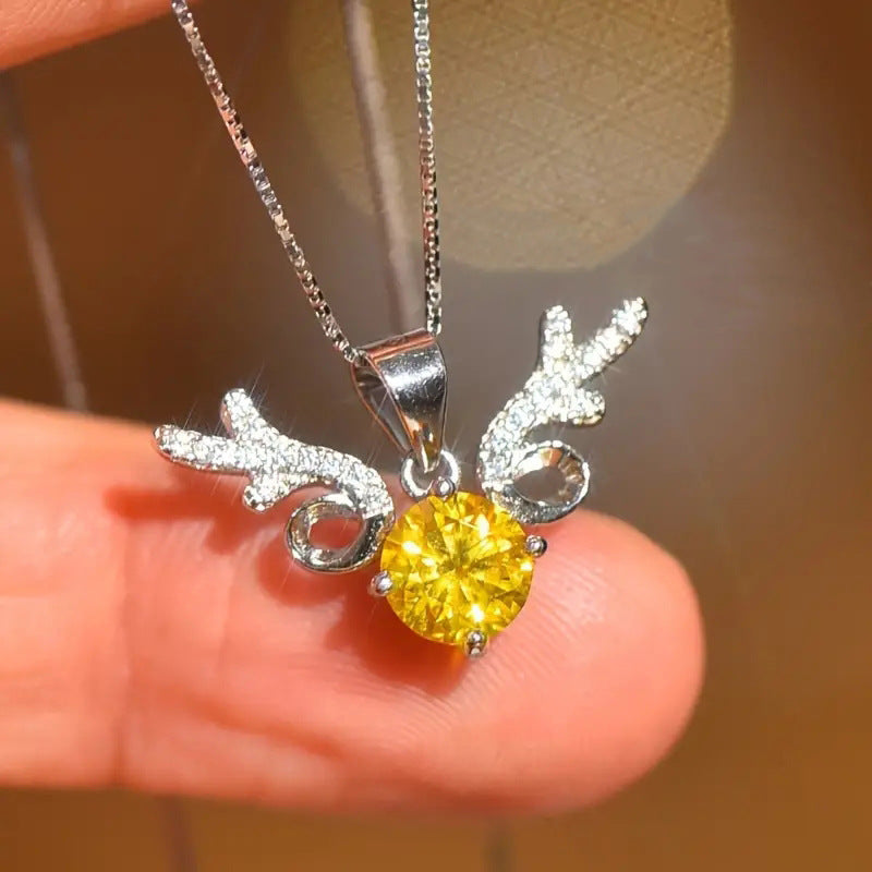 Vintage Handmade Gold Necklace