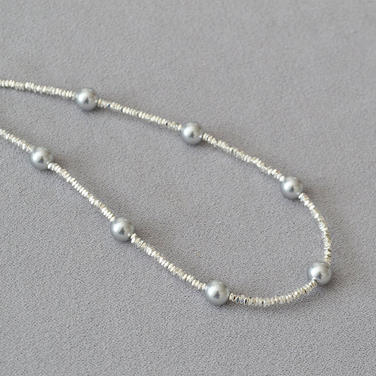 Stunning Silver Necklace for Daily Wear