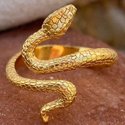 Delicate Artisan Gold Ring