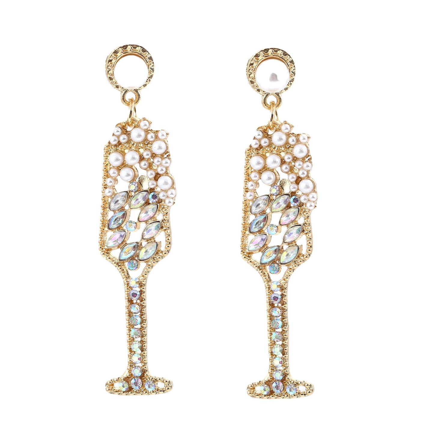 Delicate Artisan Pearl Earring