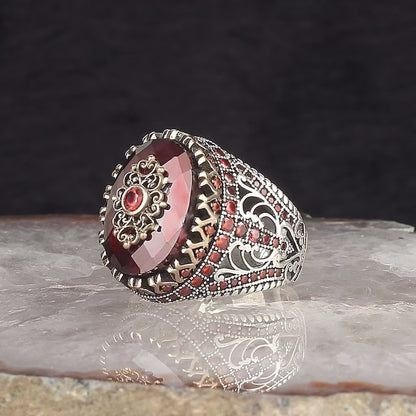 Beautiful Silver Ring with Unique Style