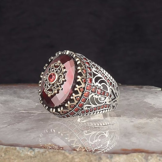 Beautiful Silver Ring with Unique Style