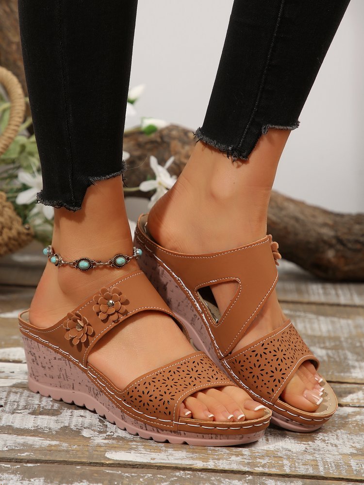 Vintage Inspired Orthopedic Sandals