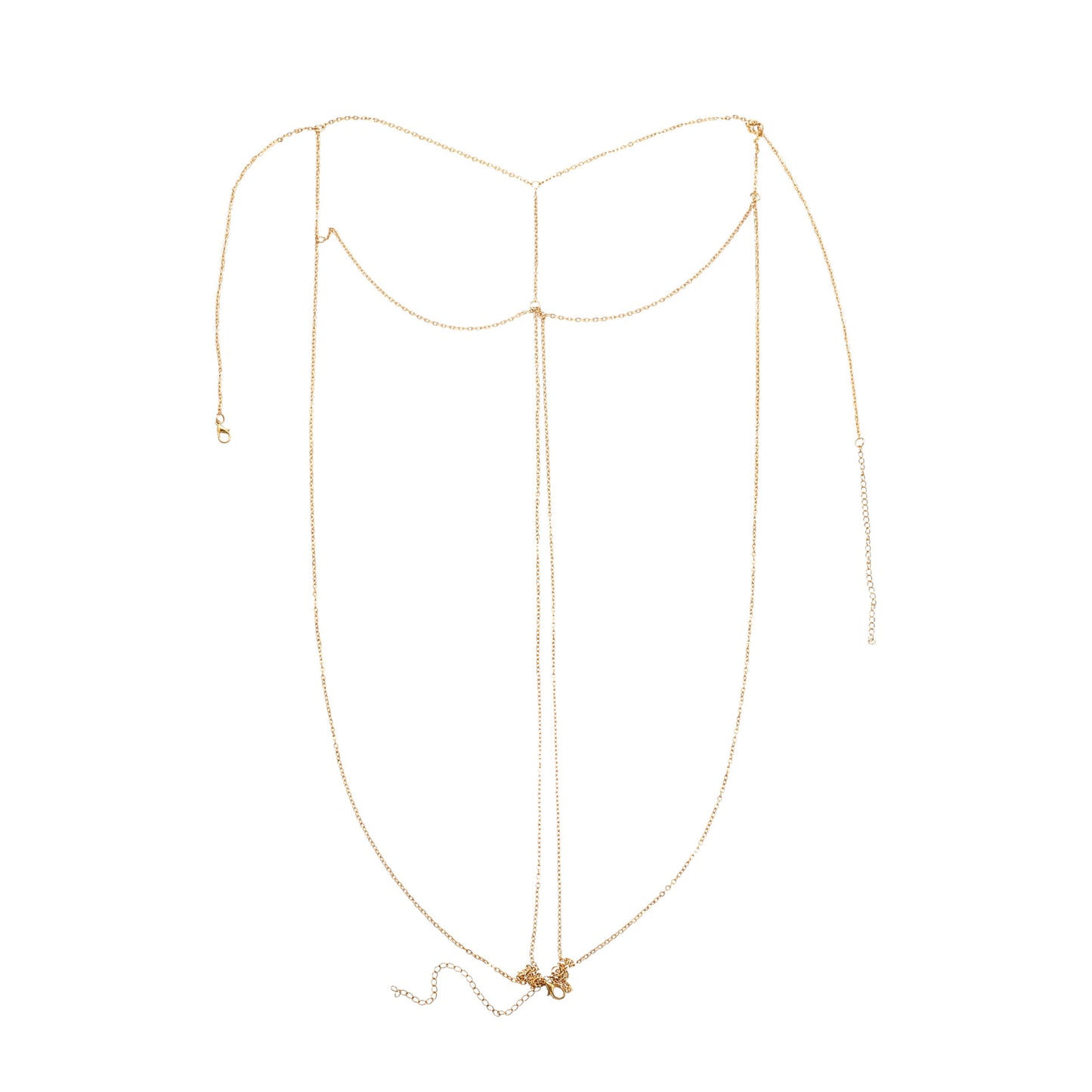 Vintage Handmade Gold Chain