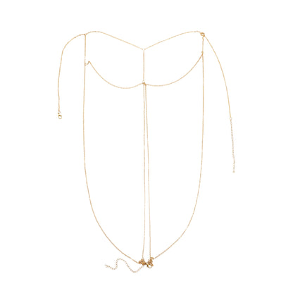 Vintage Handmade Gold Chain