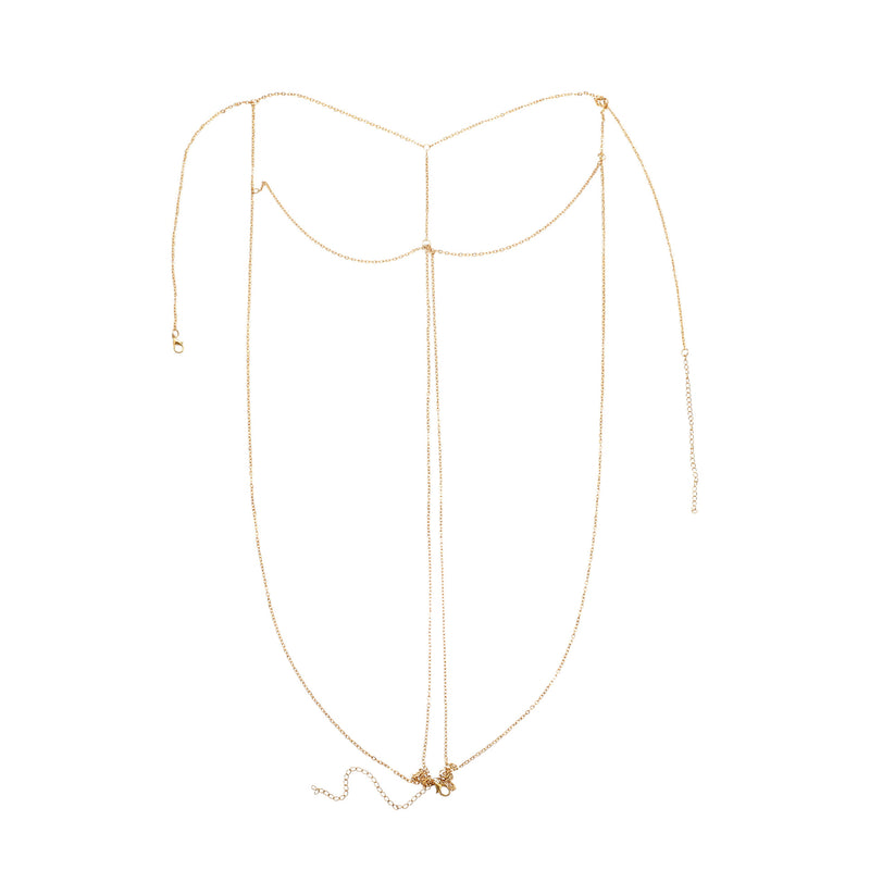 Vintage Handmade Gold Chain