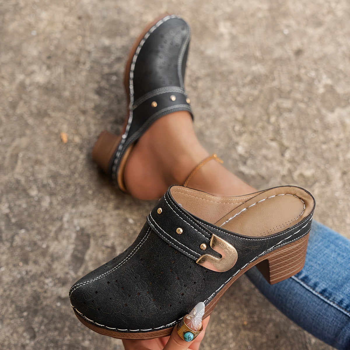 Vintage Inspired Orthopedic Sandals