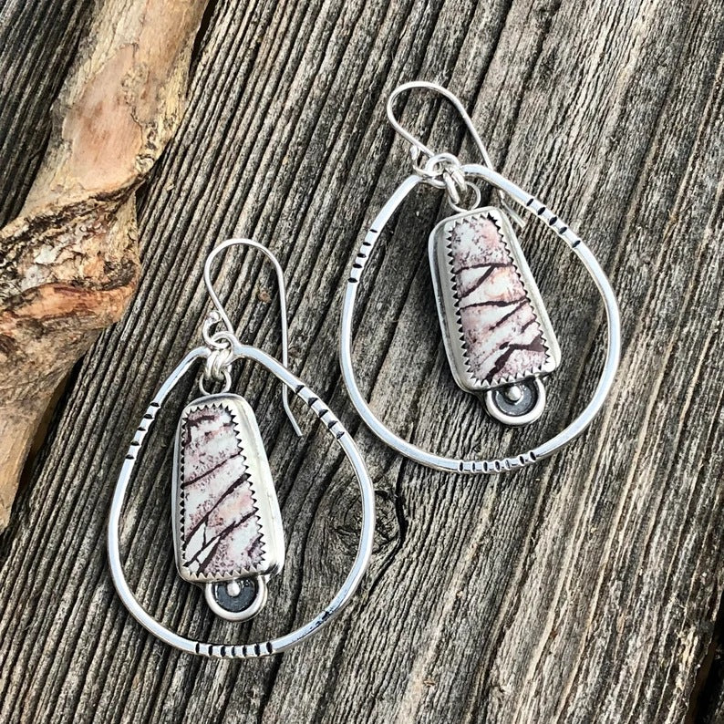 Delicate Artisan Silver Earring