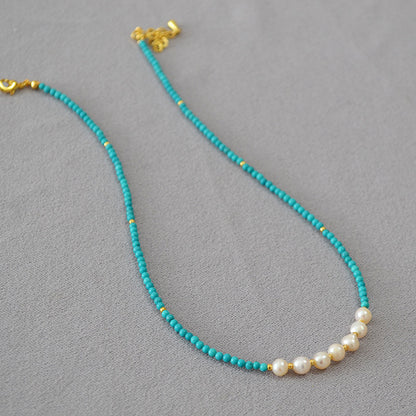 Vintage Handmade Pearl Necklace