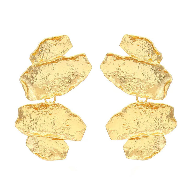 Beautiful Gold Earring with Unique Style