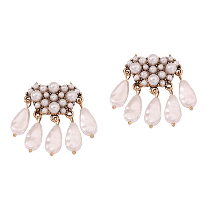 Delicate Artisan Pearl Earring