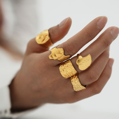 Beautiful Gold Ring with Unique Style